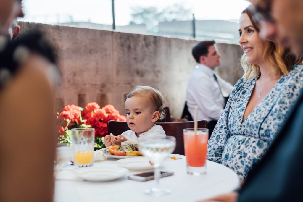 Rooftop wedding celebrations at The Ned London