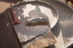 Elopement beach wedding theme table styling