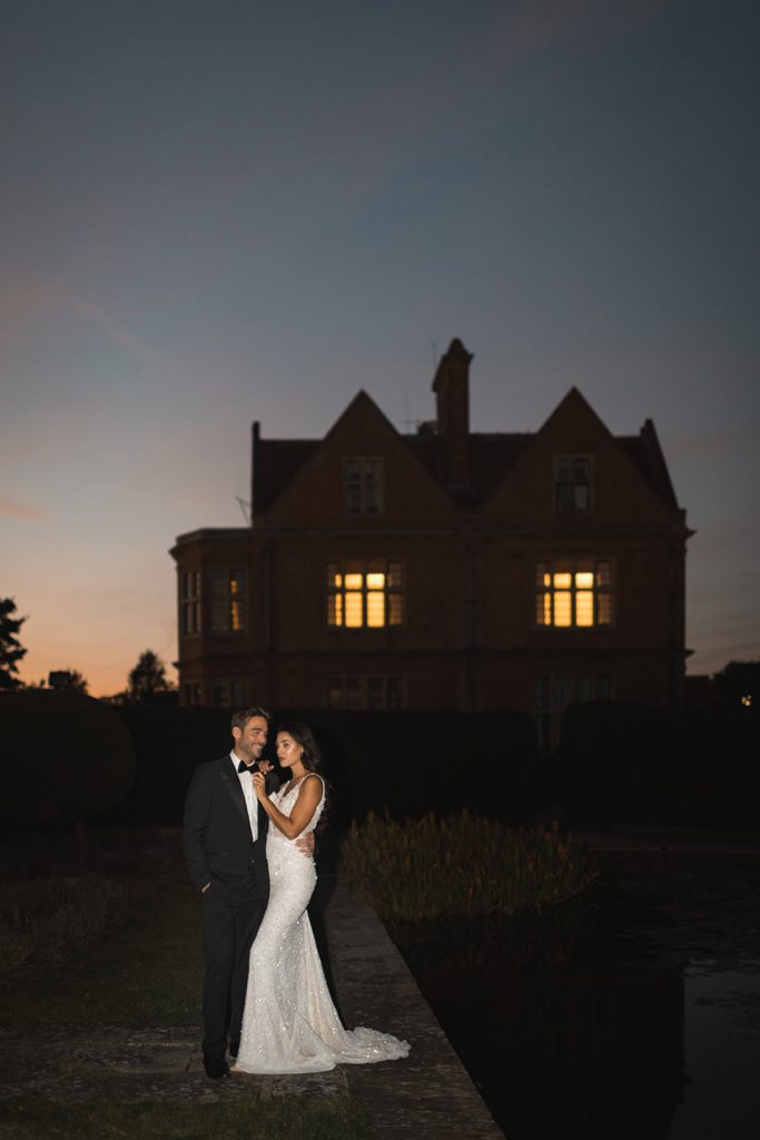 Dusk wedding shoot with Inbal Dror wedding gown