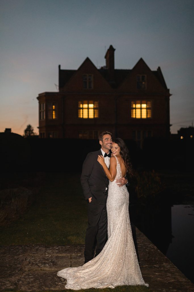 Dusk wedding shoot with Inbal Dror wedding gown