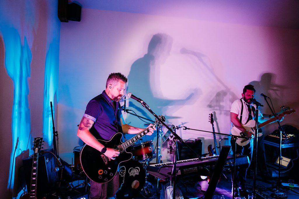 Wedding band playing a rock / pop vibe for Simon + Kiana's wedding evening
