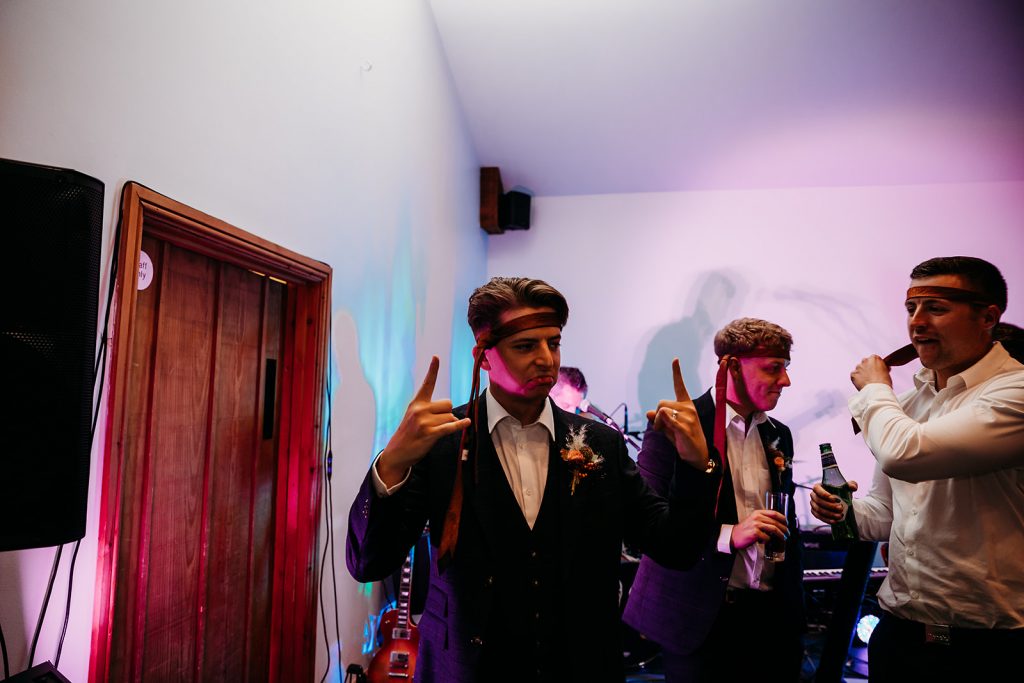 Wedding band playing a rock / pop vibe for Simon + Kiana's wedding evening