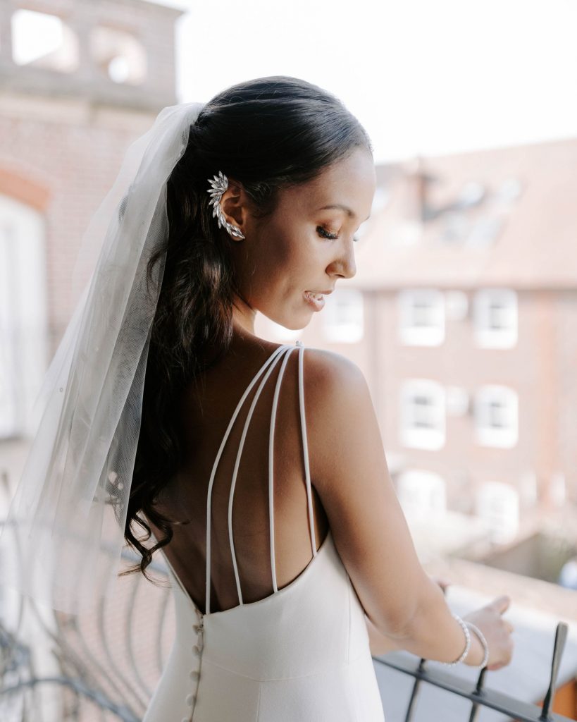Beautiful bride Madison