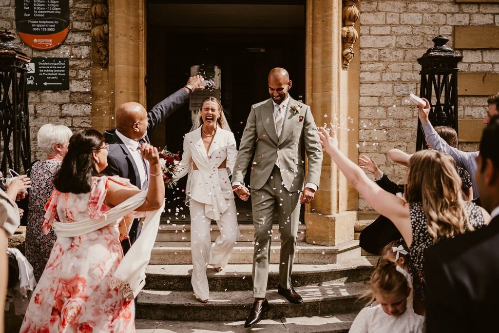 Wedding suit bridal inspiration captured by Chloe Mary Photo