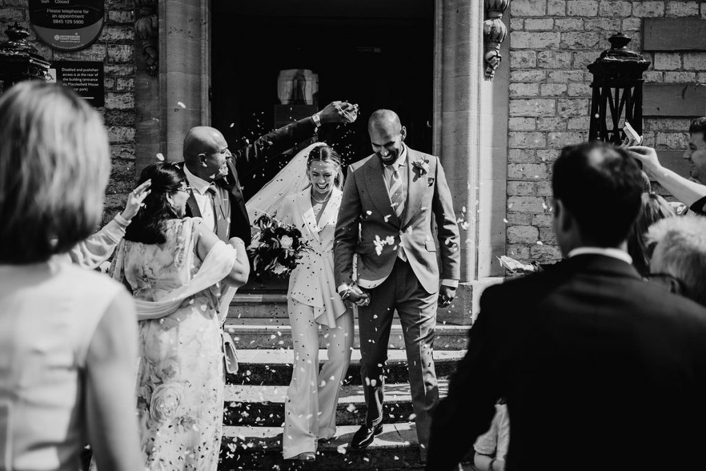Wedding suit bridal inspiration captured by Chloe Mary Photo