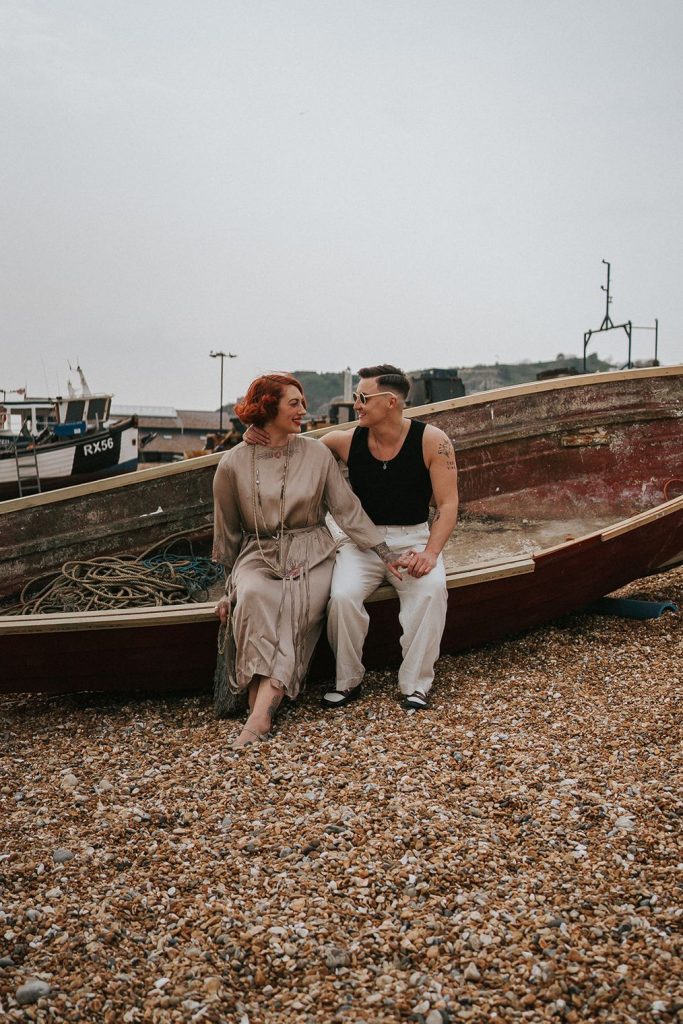 Beach elopement shoot | Photography by Stephanie Dreams Photography