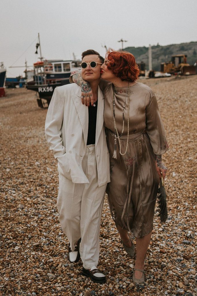 Beach elopement shoot | Photography by Stephanie Dreams Photography