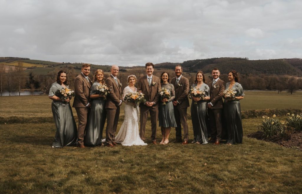 A spring wedding at Walcot Hall captured by Firewood Film