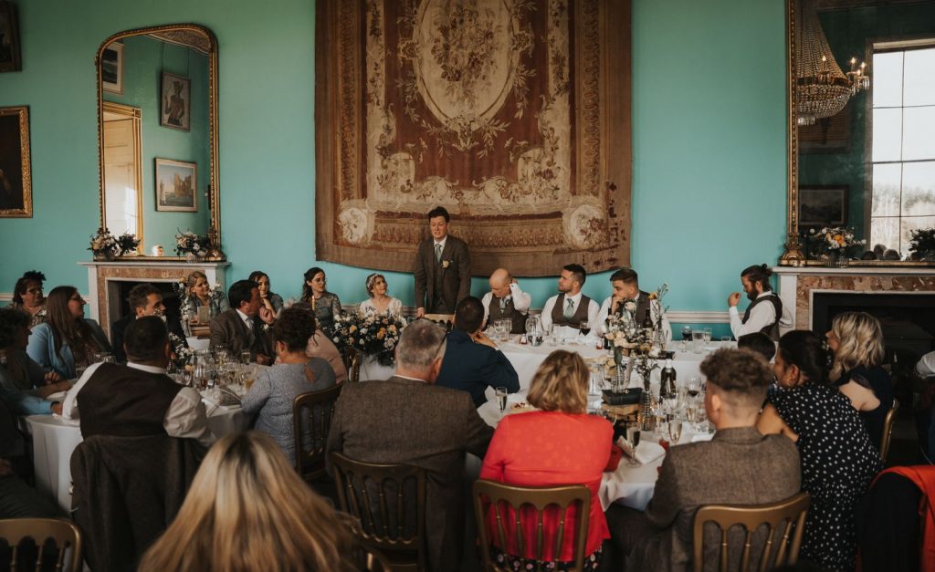 A spring wedding at Walcot Hall captured by Firewood Film