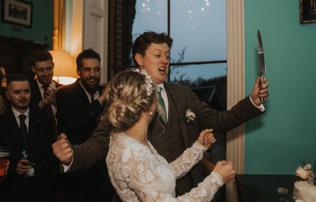 A spring wedding at Walcot Hall captured by Firewood Film