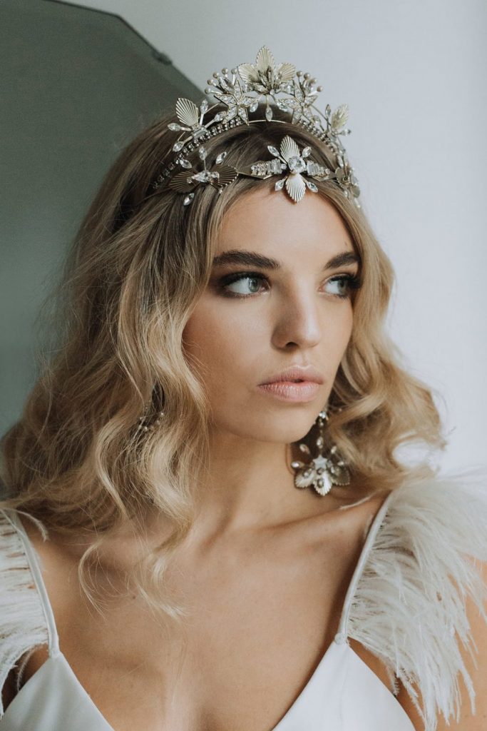 Exquisite luxury hand crafted wedding accessories from British bridal label Tilly Thomas Lux