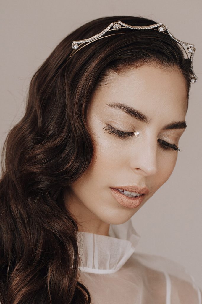 Exquisite luxury hand crafted wedding accessories from British bridal label Tilly Thomas Lux