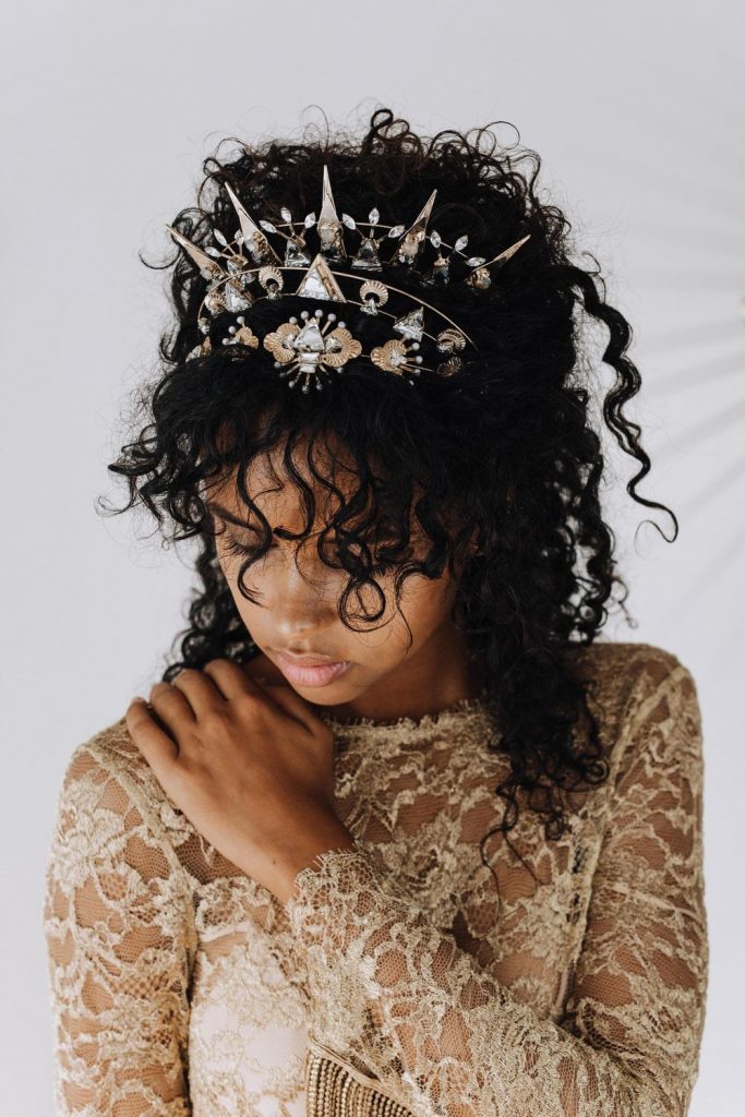 Exquisite luxury hand crafted wedding accessories from British bridal label Tilly Thomas Lux's Cleopatra Collection