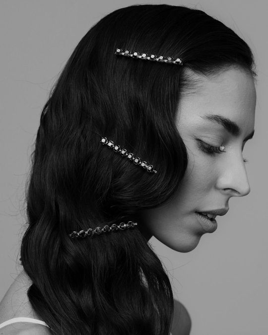 Exquisite luxury hand crafted wedding accessories from British bridal label Tilly Thomas Lux