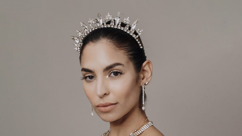 Exquisite luxury hand crafted wedding accessories from British bridal label Tilly Thomas Lux