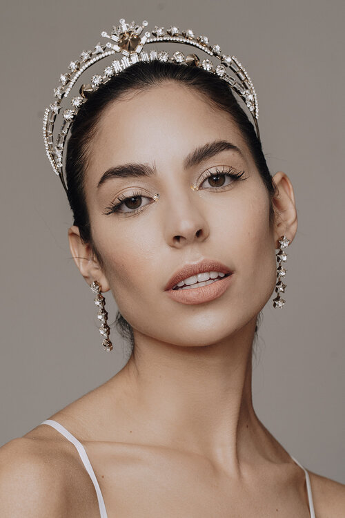 Exquisite luxury hand crafted wedding accessories from British bridal label Tilly Thomas Lux