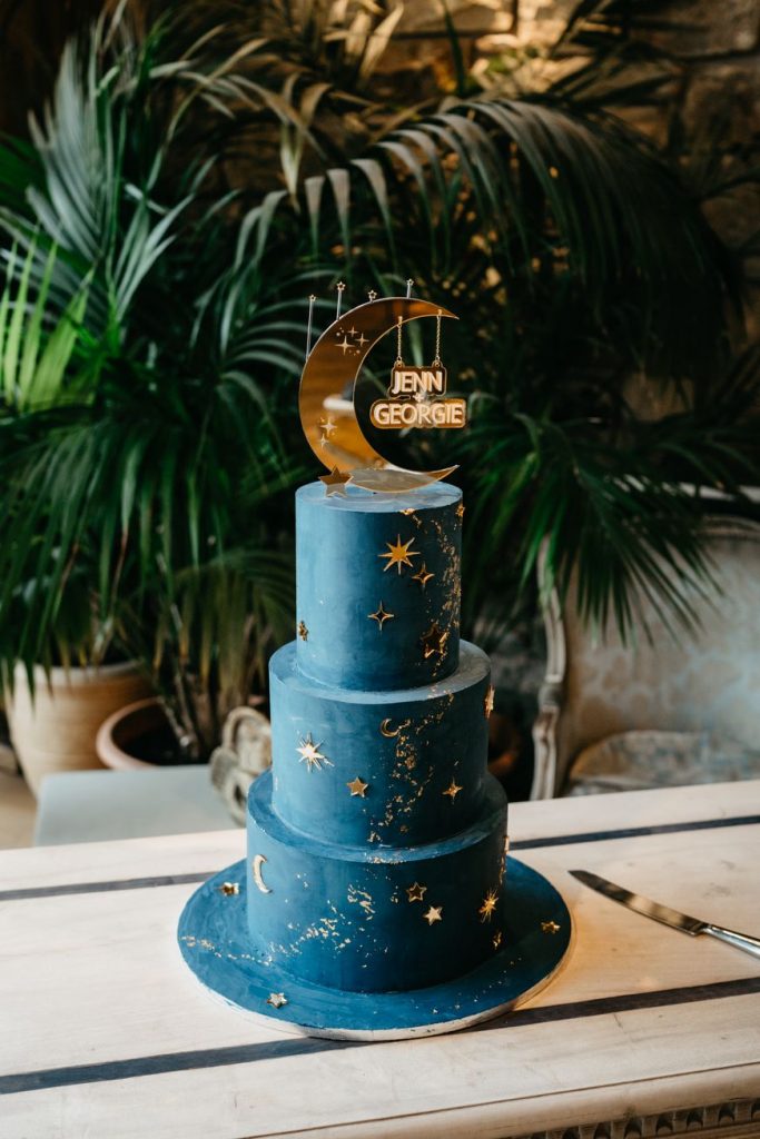 Queer wedding at Newton Hall for celestial brides  captured by David Boynton Wedding Photography