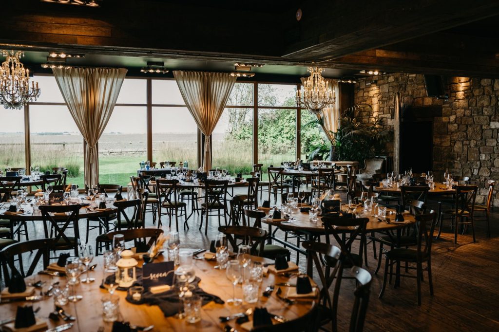 Queer wedding at Newton Hall for celestial brides, captured by David Boynton Wedding Photography
