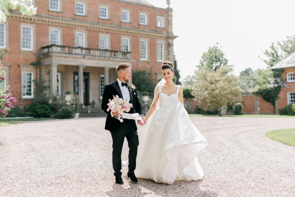 An elegant wedding with two Milla Nova gowns