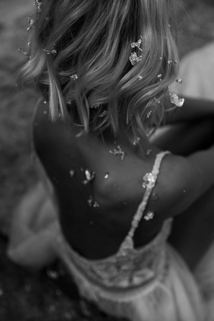 All white wedding styling for The Sweet Romance's styled wedding shoot