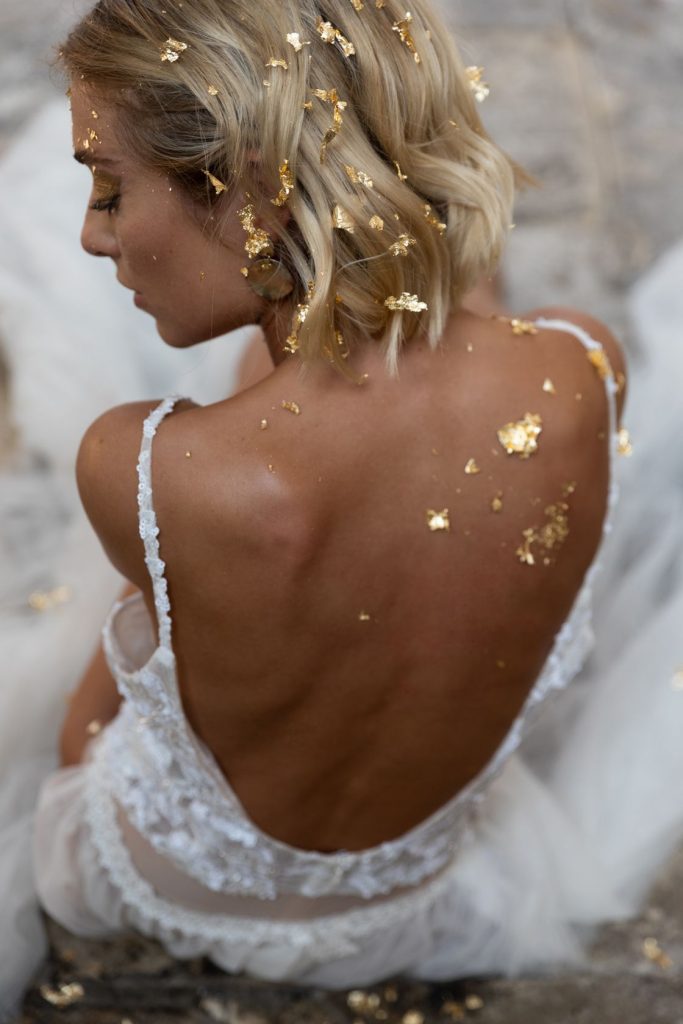 All white wedding styling for The Sweet Romance's styled wedding shoot