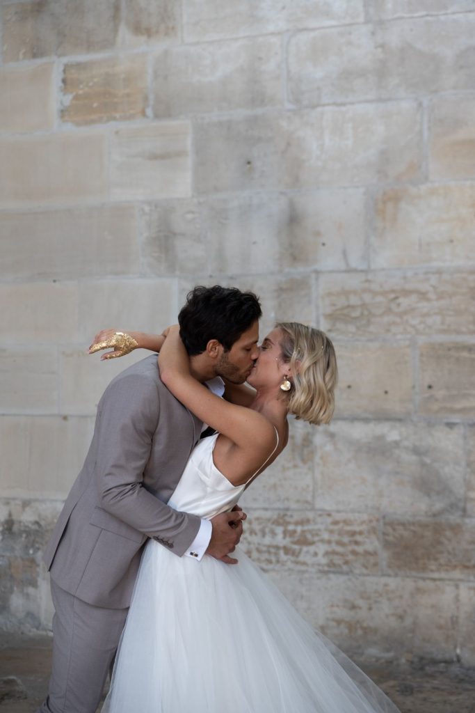 All white wedding styling for The Sweet Romance's styled wedding shoot