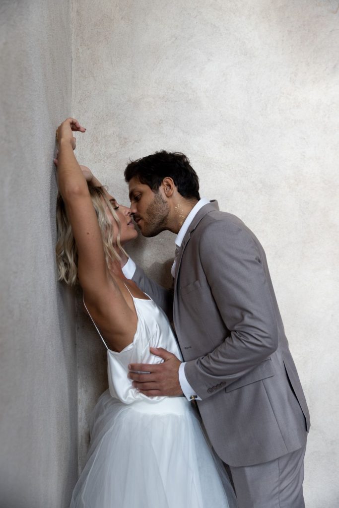All white wedding styling for The Sweet Romance's styled wedding shoot