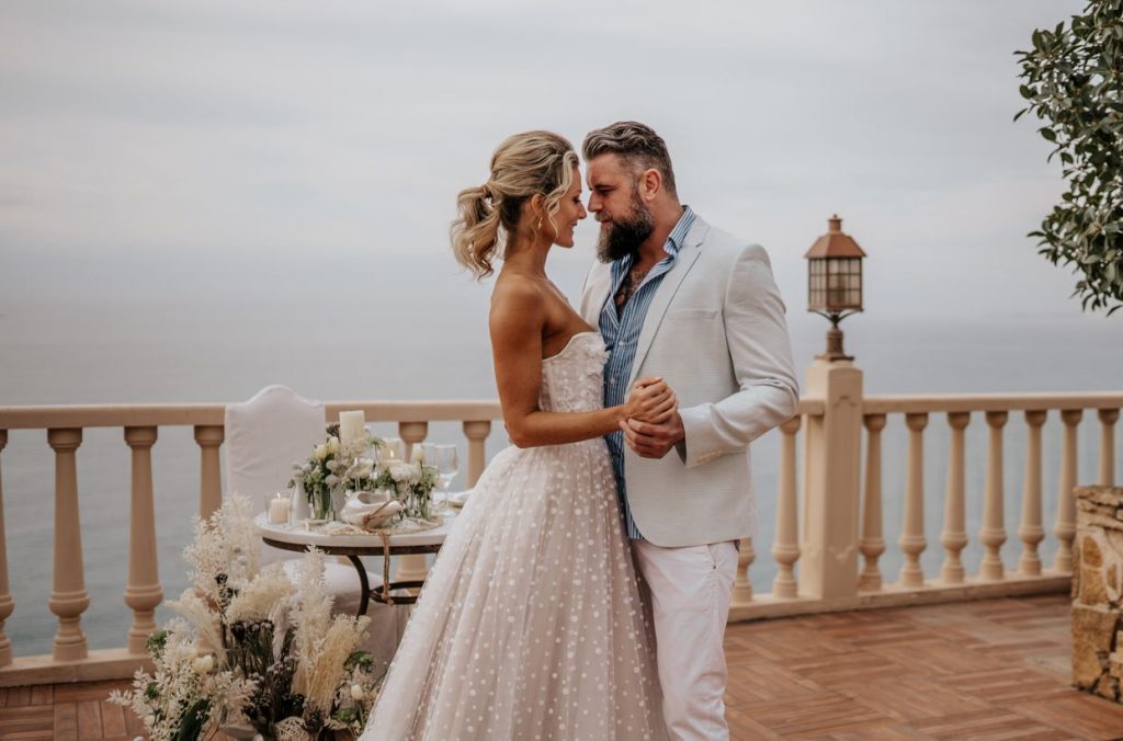 An intimate destination wedding