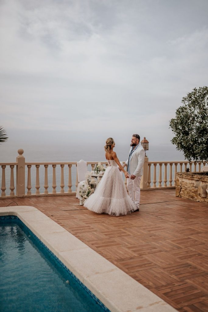 An intimate destination wedding
