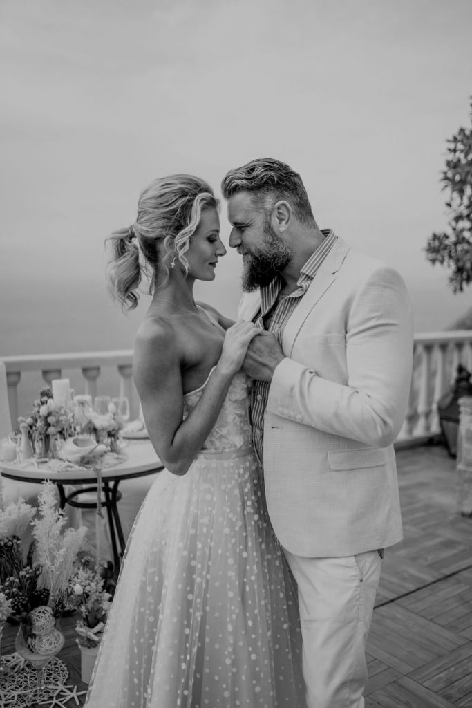 An intimate destination wedding