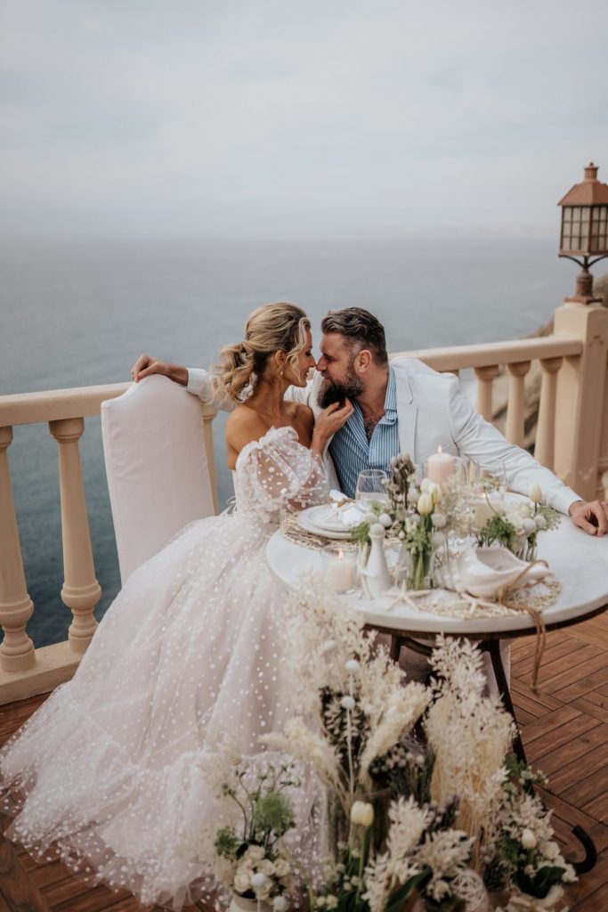 An intimate destination wedding