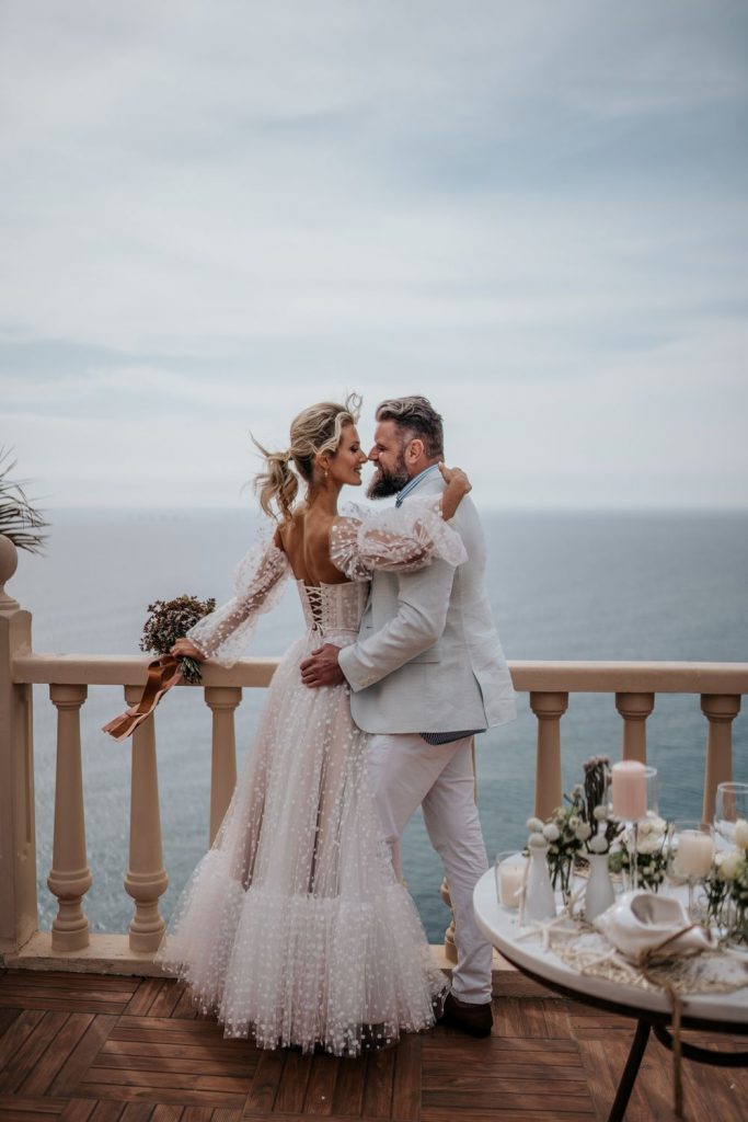 An intimate destination wedding