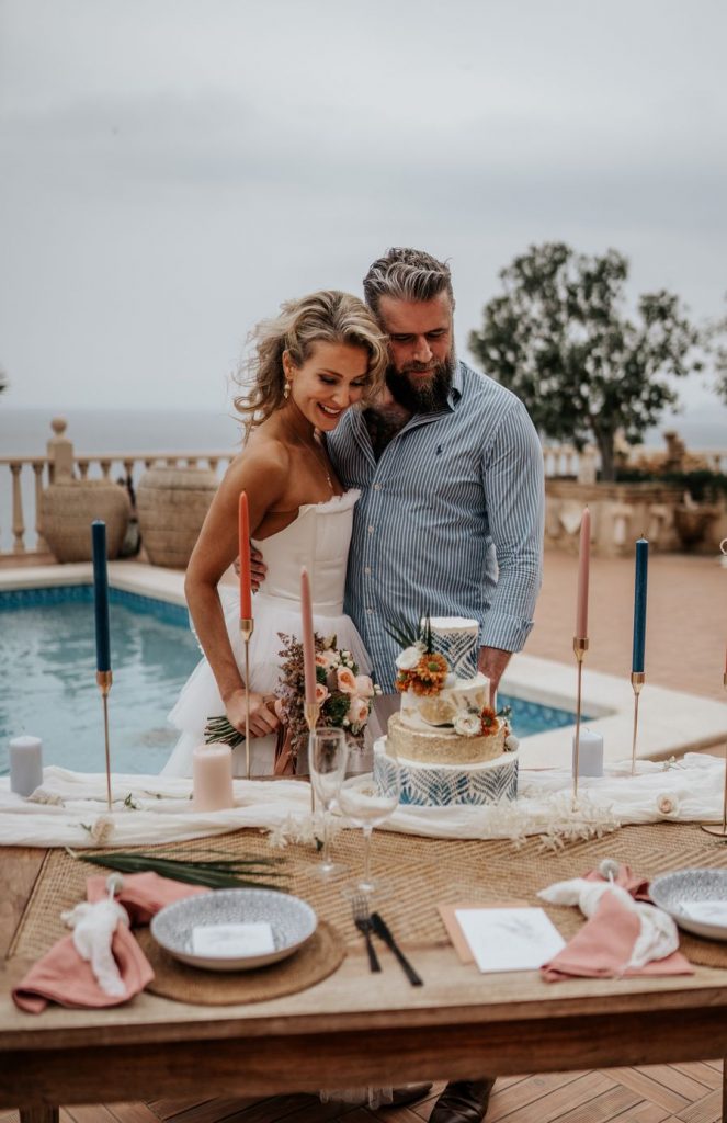 An intimate destination wedding