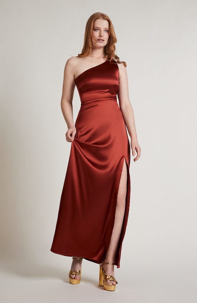 Rewritten Bridesmaids Porto dress in Burnt Orange | Nic Ford Photographer