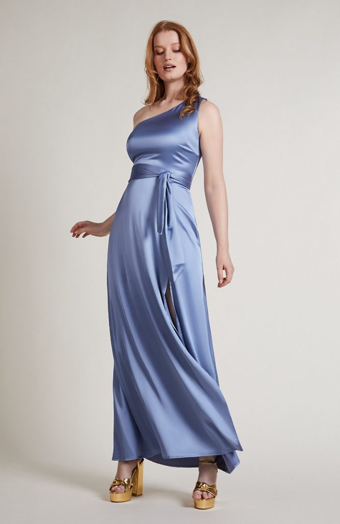 Rewritten Bridesmaids Porto dress in sky blue | Nic Ford Photographer