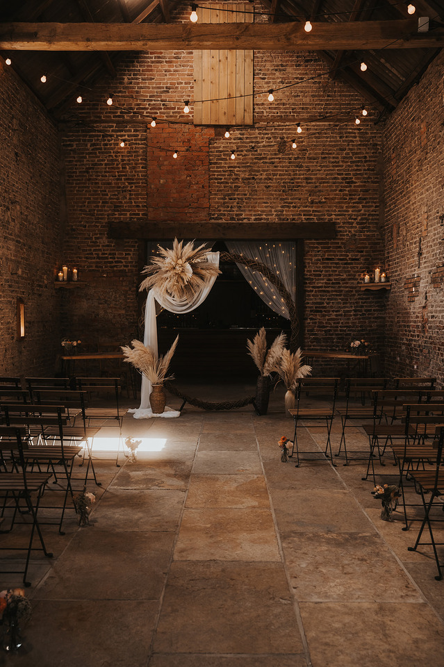 Boho wedding styling at The Barns, Yorkshire | Captured by Firewood Film