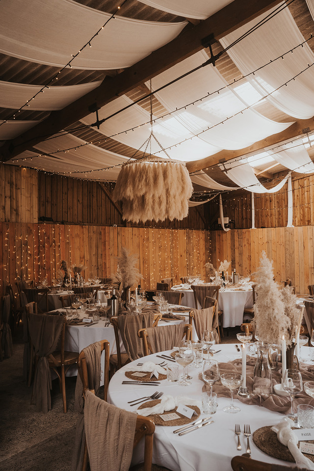 Boho wedding styling at The Barns, Yorkshire | Captured by Firewood Film