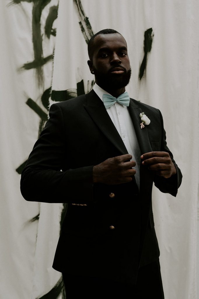 Editorial wedding inspiration shoot captured by modern wedding photographers We are The James's