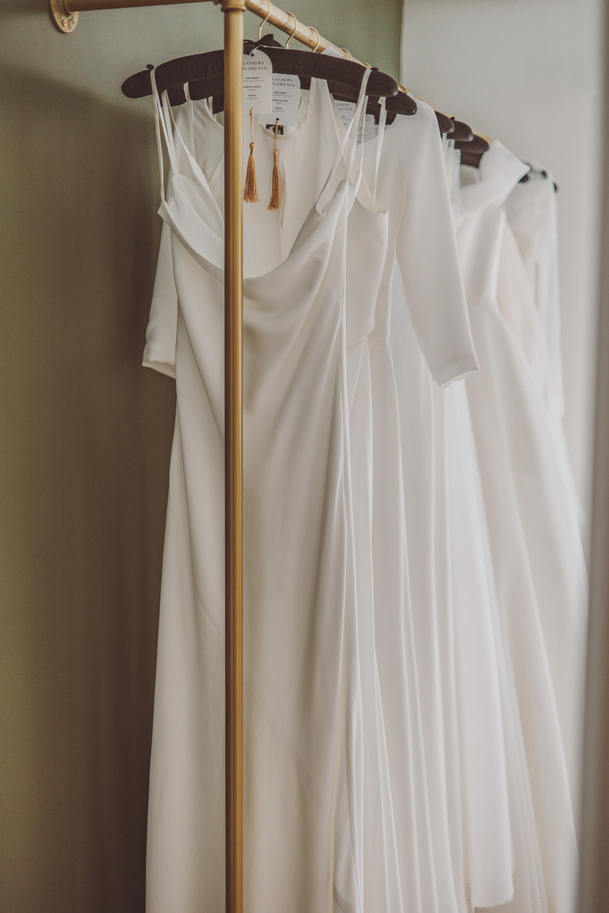 Longridge bridal studio Feathers & Florence