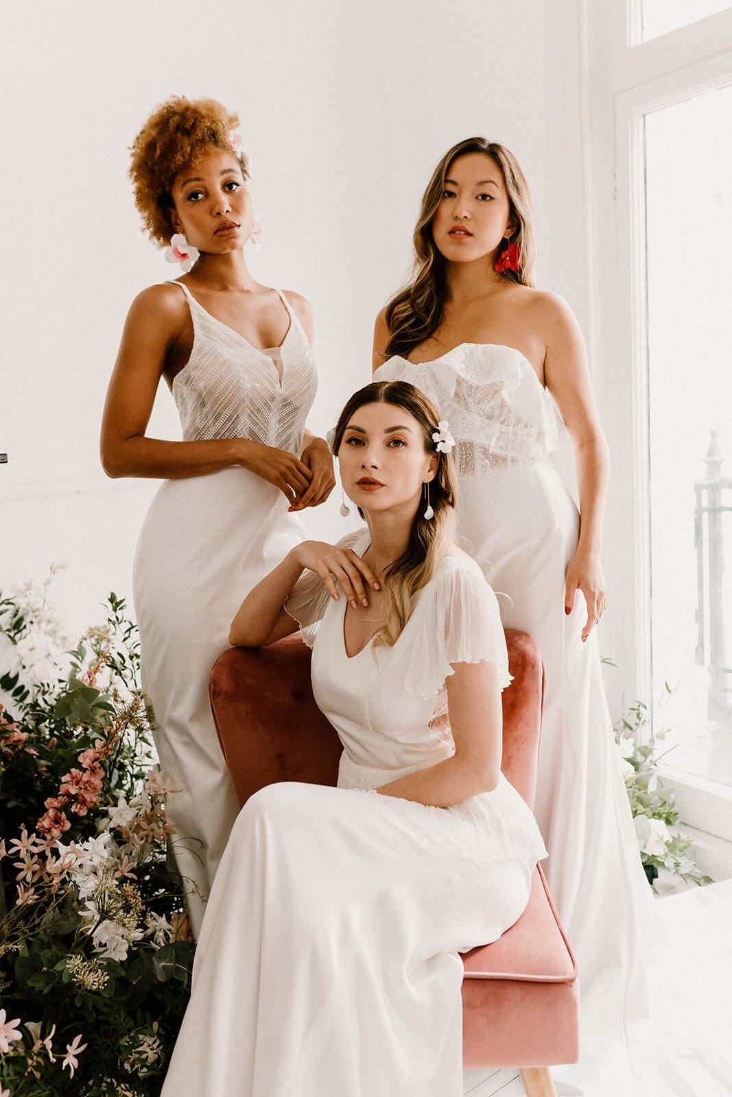Sustainable wedding dresses | Captured by Amy Woodham Photography