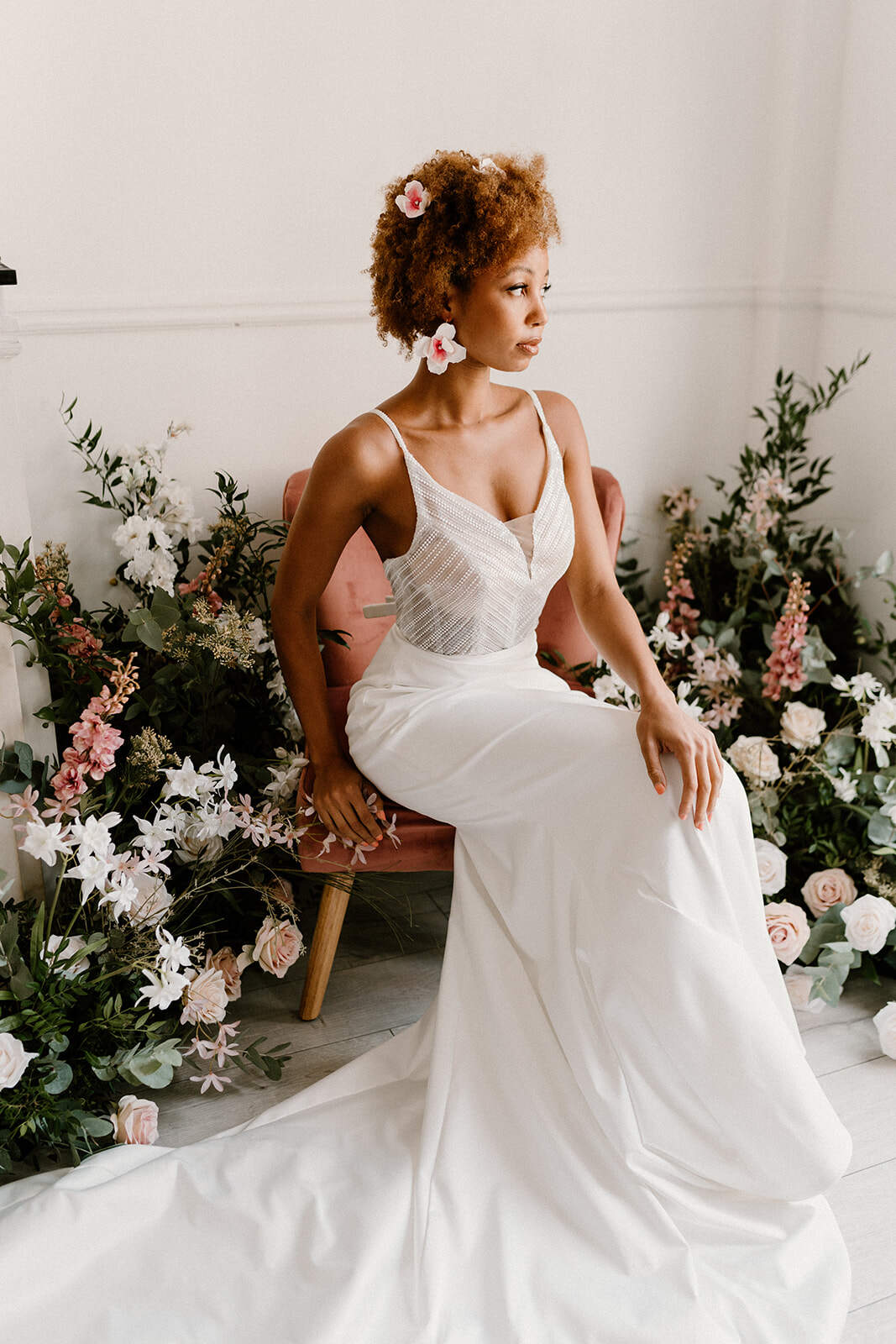 Sustainable wedding dresses | Captured by Amy Woodham Photography