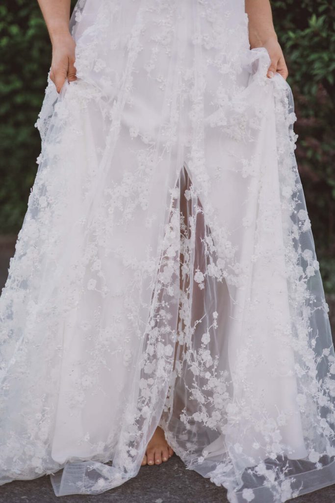 Longridge bridal studio Feathers & Florence