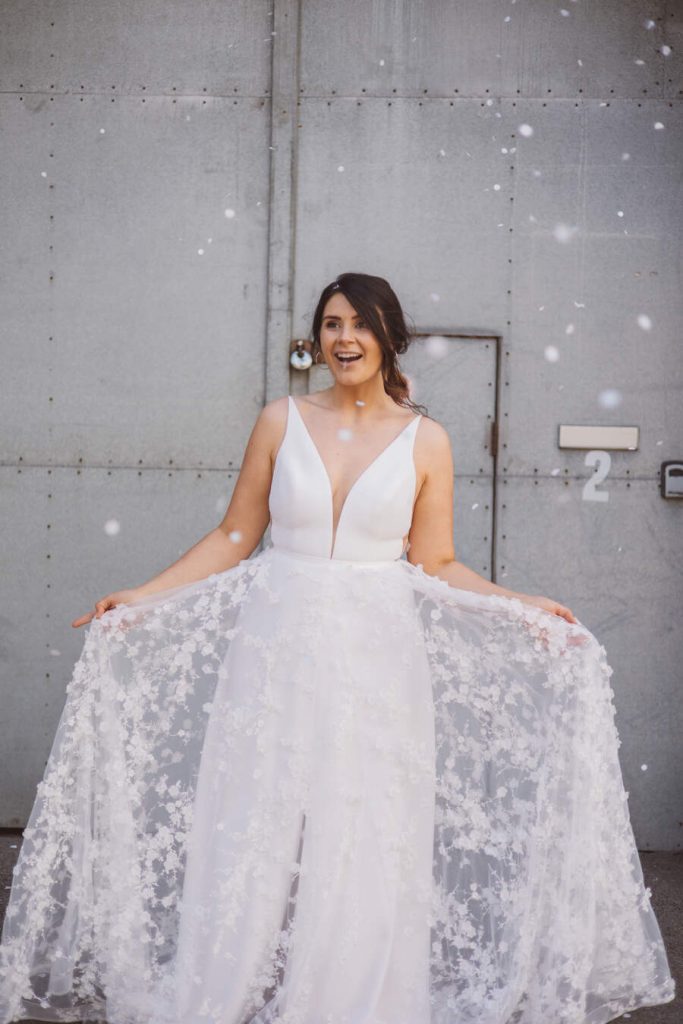 Longridge bridal studio Feathers & Florence