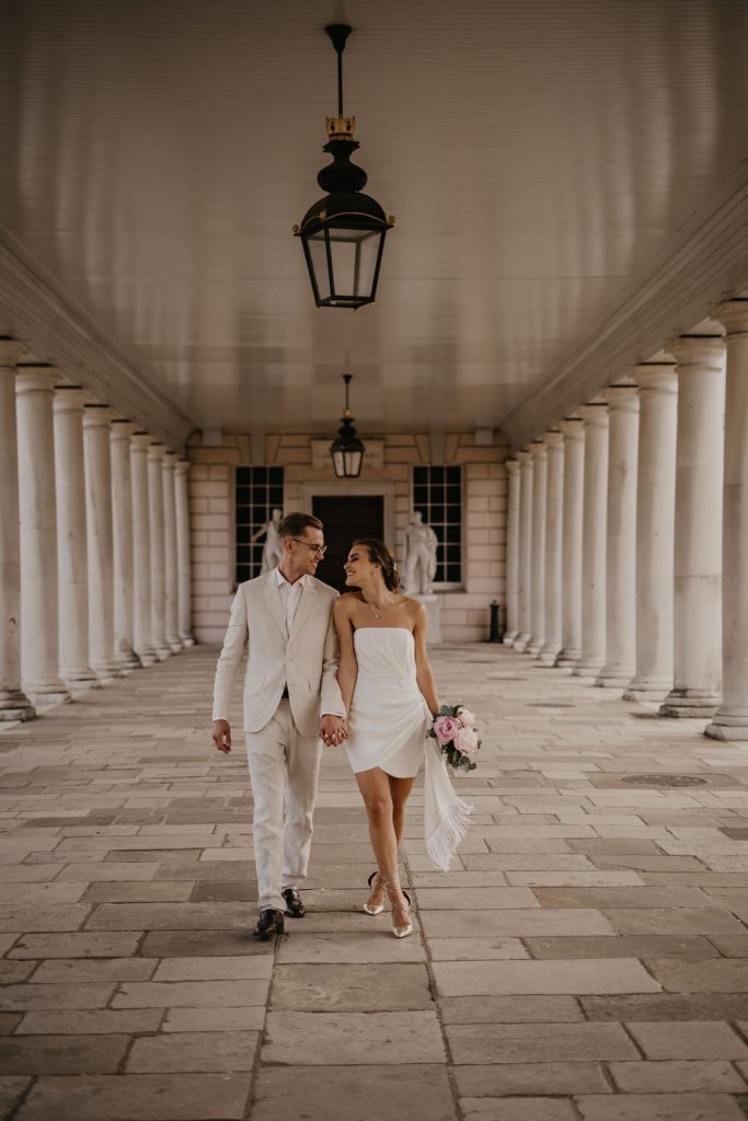 Sarah Roberts London city elopement shoot | Greta Louise Photography