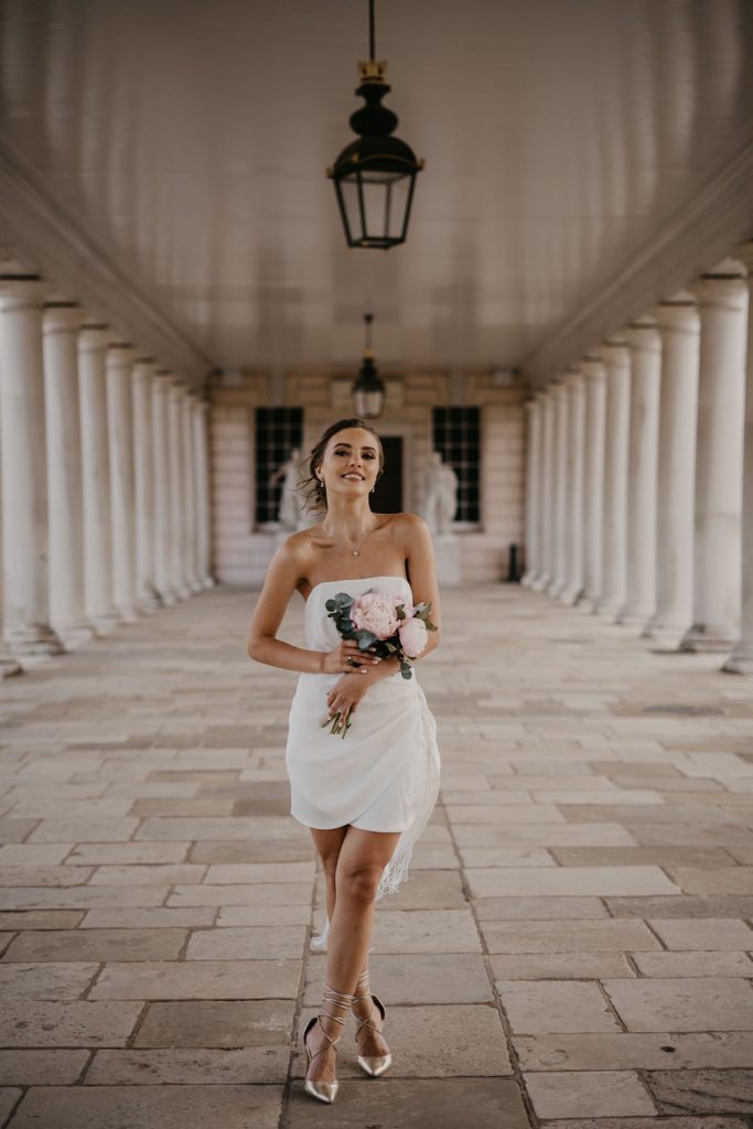 Sarah Roberts London city elopement shoot | Greta Louise Photography