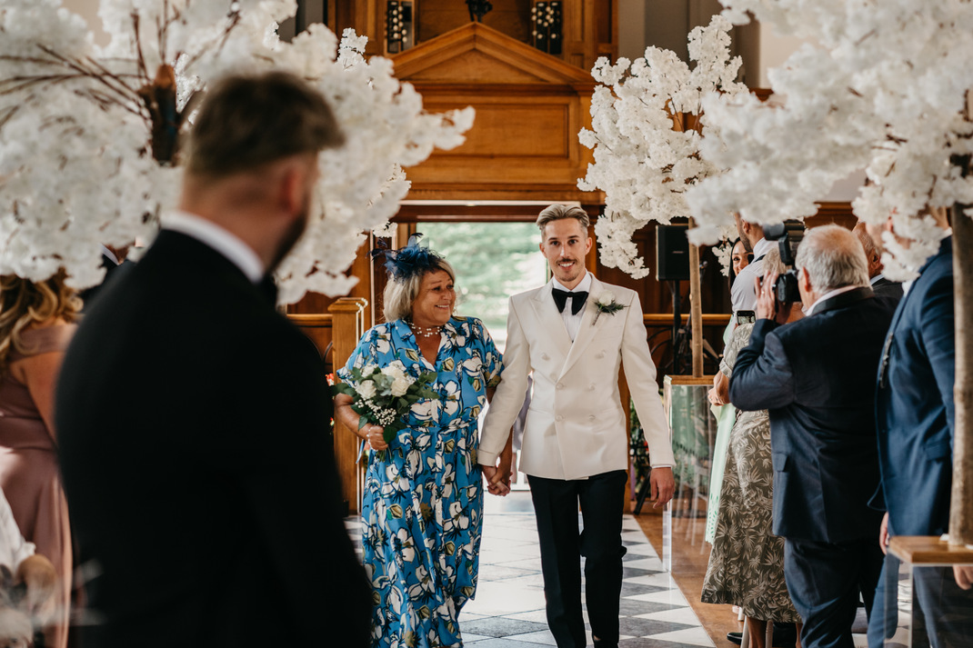 A colourful wedding at Hawkstone Hall | David Boynton Photography