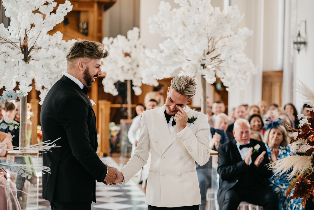 A colourful wedding at Hawkstone Hall | David Boynton Photography