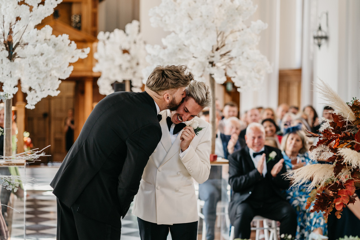 A colourful wedding at Hawkstone Hall | David Boynton Photography