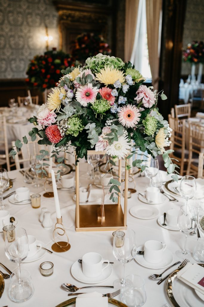 A colourful wedding at Hawkstone Hall | David Boynton Photography