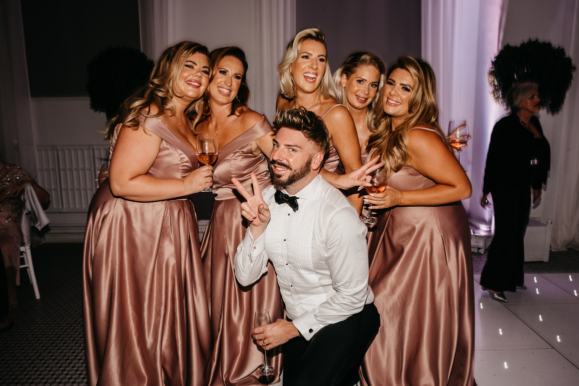 A colourful wedding at Hawkstone Hall | David Boynton Photography